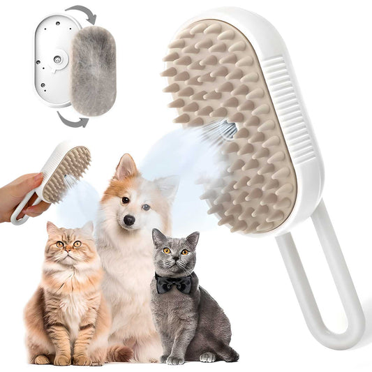 PawMist™ Steam Grooming Brush