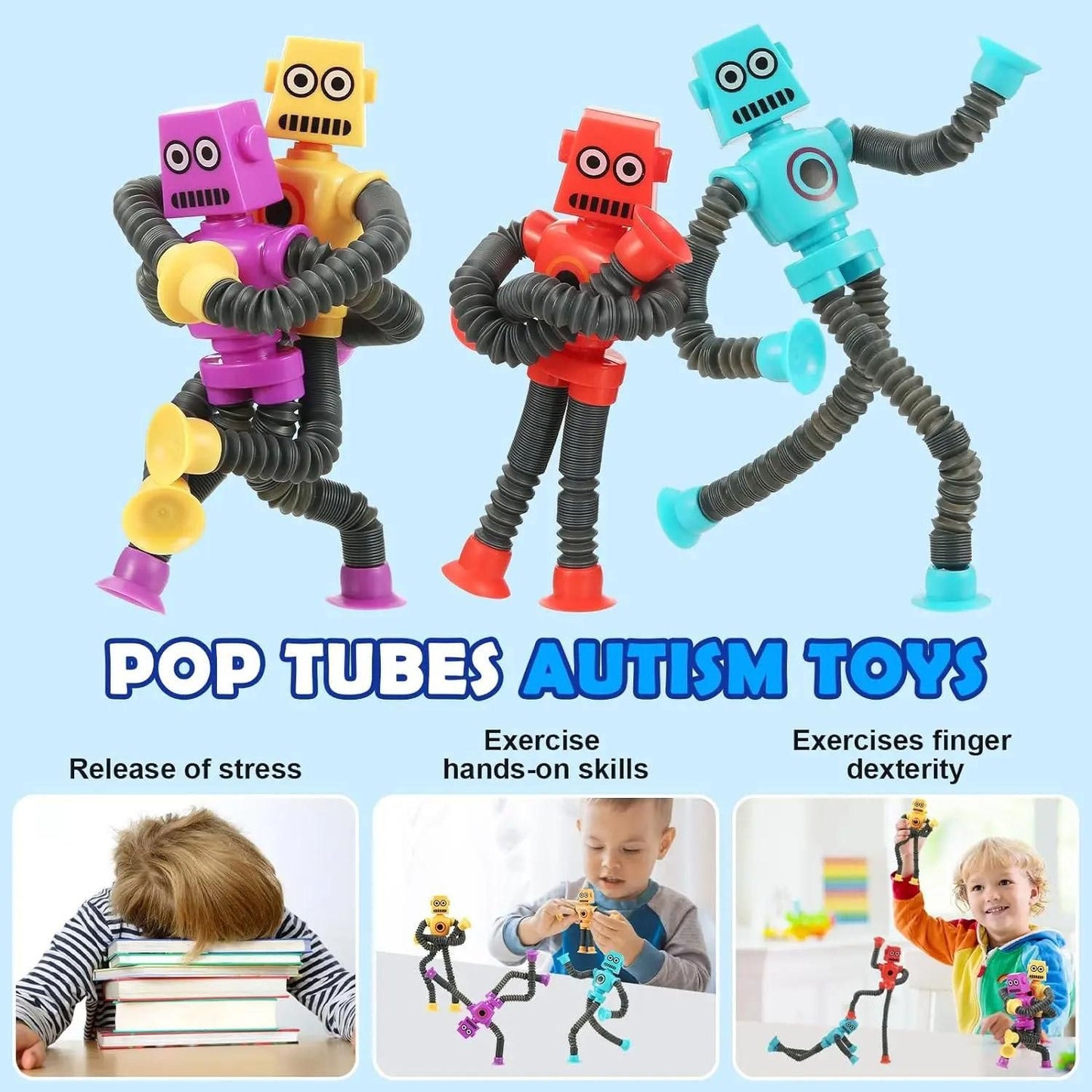PopTron™ Sensory Bot Toy