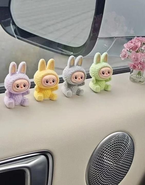 BubuRide™ DashCharm Labubu mini Collectibles (Set of 4)