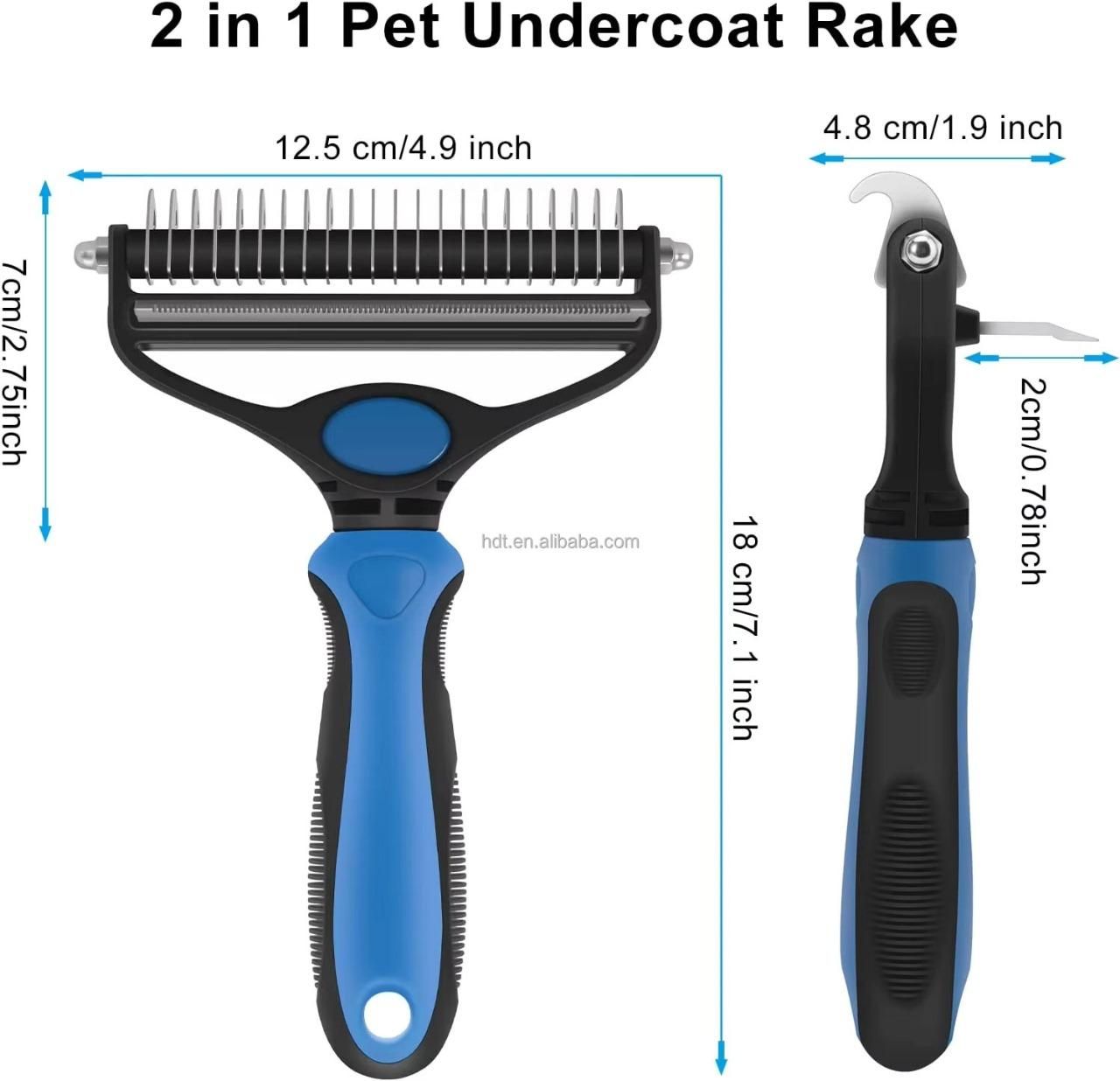 FurZen™ DualCare 2-in-1 Groomingt Brush That Feels Like Care