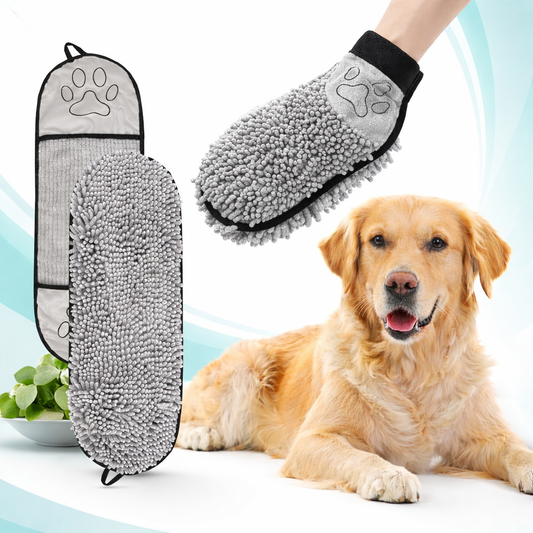 AquaPaw™ Ultra-Absorb Microfiber Pet Drying Towel
