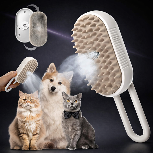 PawMist™ Steam Grooming Brush